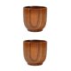 thumbnail image 4 of Yuarrent 288ml Natural Wooden Milk Beer Mug Tea Drink Souvenir Gift Cup Mug Beer 2piezas Tipo 7, 4 of 6