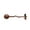 Red Bronze, variant on Coffee Spoon Heat Resistance Long Handle Comfortable Grip Rust-proof Non-slip Dragonfly Retro Style Dessert Scoop Kitchen Gadget