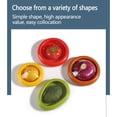 thumbnail image 4 of Transparent Film Fruit Sealed Crisper Box, Refrigerator Fruit and Vegetable Cut Semi, Frozen Crisper Box Kitchen Food Storage Box 4PCS4Pack Mixed, 4 of 7