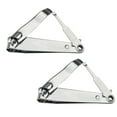 thumbnail image 2 of 2PCS Carbon Steel Nail Clippers Manicure Trimming Tools Portable Nail Trimmers for Home with File, 2 of 7