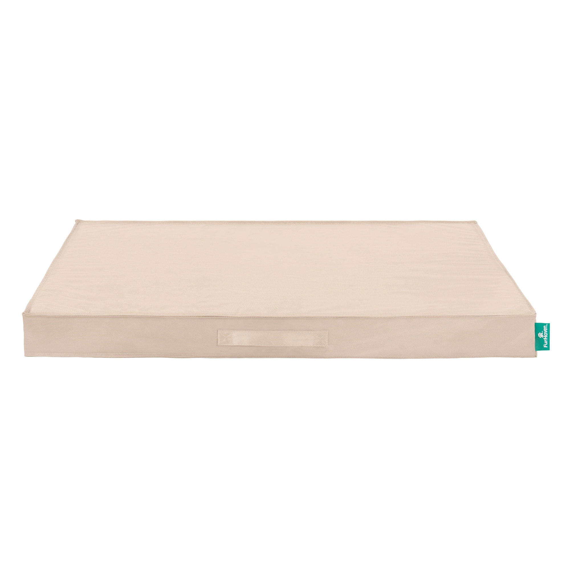 Premium Indoor-Outdoor Deluxe Orthopedic Mattress Pet Bed, Biscuit, Large