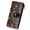 Mushroom Black, variant on Cat Pattern Women Large Long Wallet, RFID Blocking Ladies Purse with Zipper, Snap Button and Multiple Compartments