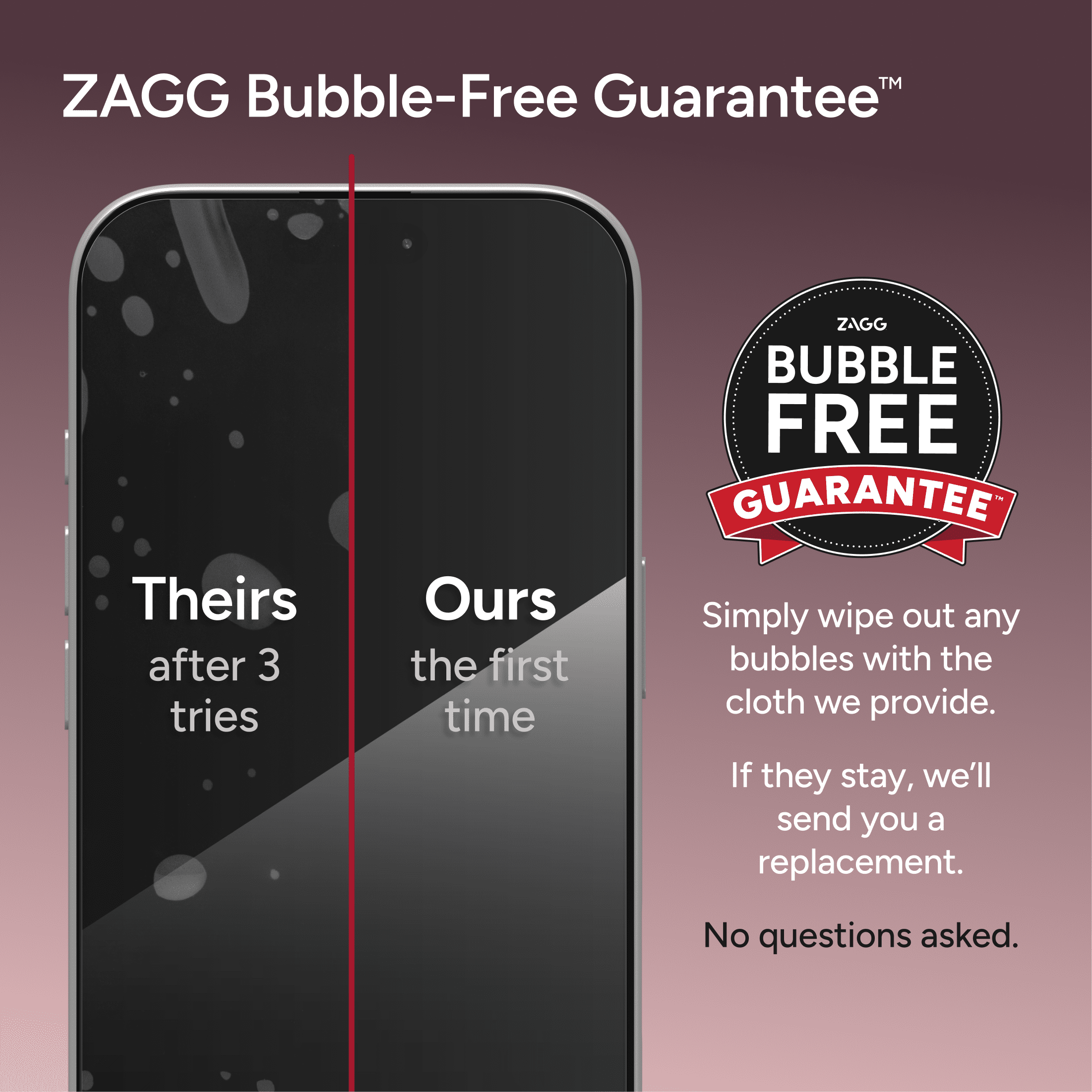 ZAGG InvisibleShield Glass Screen Protector with Privacy Filter for Apple iPhone 18 Pro with PerfectFit™ Installation, 3x Stronger Glass, Impact & Scratch Protection