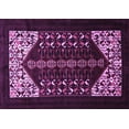 thumbnail image 1 of Ahgly Company Indoor Rectangle Persian Purple Traditional Area Rugs, 7' x 9', 1 of 4