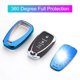 thumbnail image 5 of Qbuc Para Chevrolet Key Fob Cover Protector De Tpu Suave Con Llavero Para Chevy 2020 2019 2018 2017 2016 Cruze Camaro Malibu Traverse Spark Equinox Sonic Volt Bolt Key Fob Cover Case Shell, 5 of 5