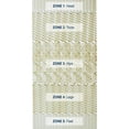 thumbnail image 5 of Rio Home Fashions Convoluted 5-zone 1.5-inch Memory Foam Mattress Topper Twin, 5 of 5