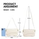 thumbnail image 3 of Bolso de hombro Gumhay Clutch, bolso de mano de piel sintética, 3 of 6