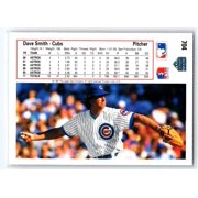 1991 Upper Deck #704 Dave Smith Chicago Cubs Baseball Card Near Mint or Better