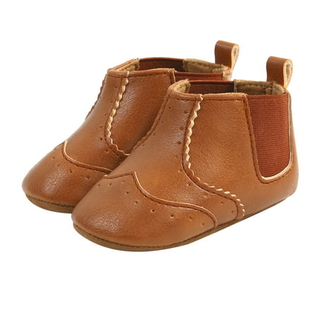 

ESASSALYY Baby Girls Boots Soft Sole Non-slip First Walker Shoes Toddler Shoes