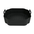 thumbnail image 2 of Almohadillas de silicona para freidora de aire placa de cocina cuadrada Wdftyju con aislamiento térmico Pizza frita pollo Gadgets ecológicos Picnic Camping al aire libre, 2 of 4