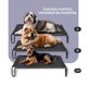 thumbnail image 2 of Cama Elevada ESQUIMAL Negro con Malla Transpirable para Perro Grande Interior y Exterior, 2 of 7