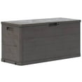 thumbnail image 1 of vidaXL Garden Storage Box 280 L Brown, 1 of 5