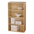 thumbnail image 6 of Furinno Pasir Contemporary Engineered Wood 4-Tier Open Shelf, Espresso, 6 of 6