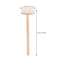 thumbnail image 3 of REOFLYUP Wood Working Miniature Hammer Log Color 25Pcs 15x4.2x1.9in, 3 of 6