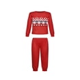thumbnail image 2 of Ensemble de Pyjamas de Noël Famille Tenue Parent-Enfant Costume Pyjama à Manches Longues Ensemble de Pyjamas Vêtements de Nuit Tenue d'Intérieur Vêtements, 2 of 6