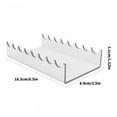 thumbnail image 5 of Acrylic Display Stand for Cosmetic and Art Brushes Transparent Desk Pen Holder, 5 of 8