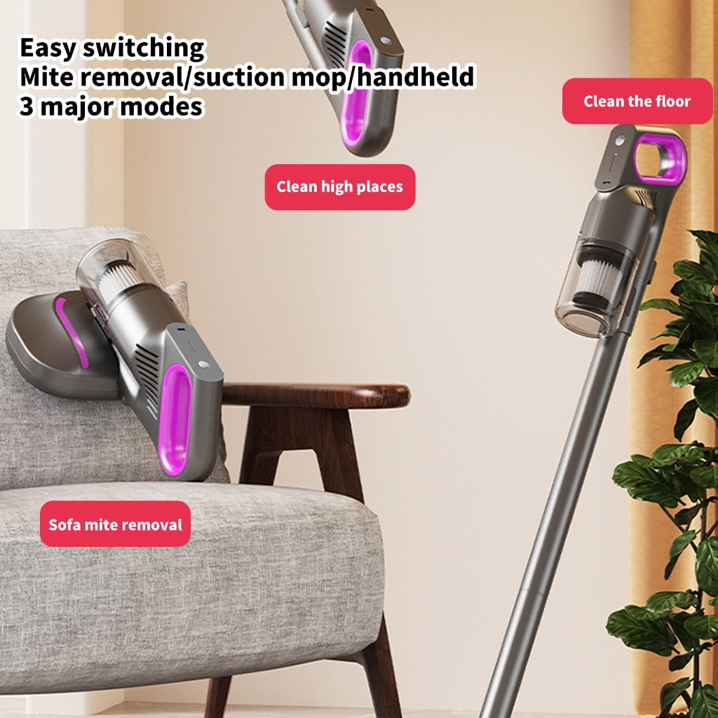 Sinyiin 10000PA Lightweight Cordless Vacuum Cleaner Handheld Cordless Broom Detachable