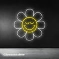 thumbnail image 2 of Glowneon Fun Face Flower Neon Sign, Sunflower Led Light, Sunflower Neon Sign, Handmade Fun Face, 2 of 4