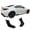 Matte Black, variant on Ikon Motorsports Rear Aprons Fits 2022-2026 Toyota GR86 & 2022-2025 Subaru BRZ, IKON Style Gloss Black ABS Rear Bumper Lip Lower Side Spat Valance Winglet Canard Protector 2PCS