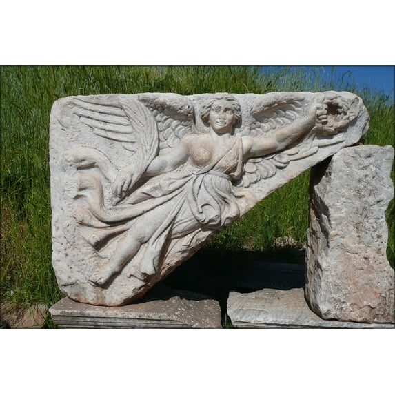24"x36" Gallery Poster, Goddess Nike at Ephesus, Turkey