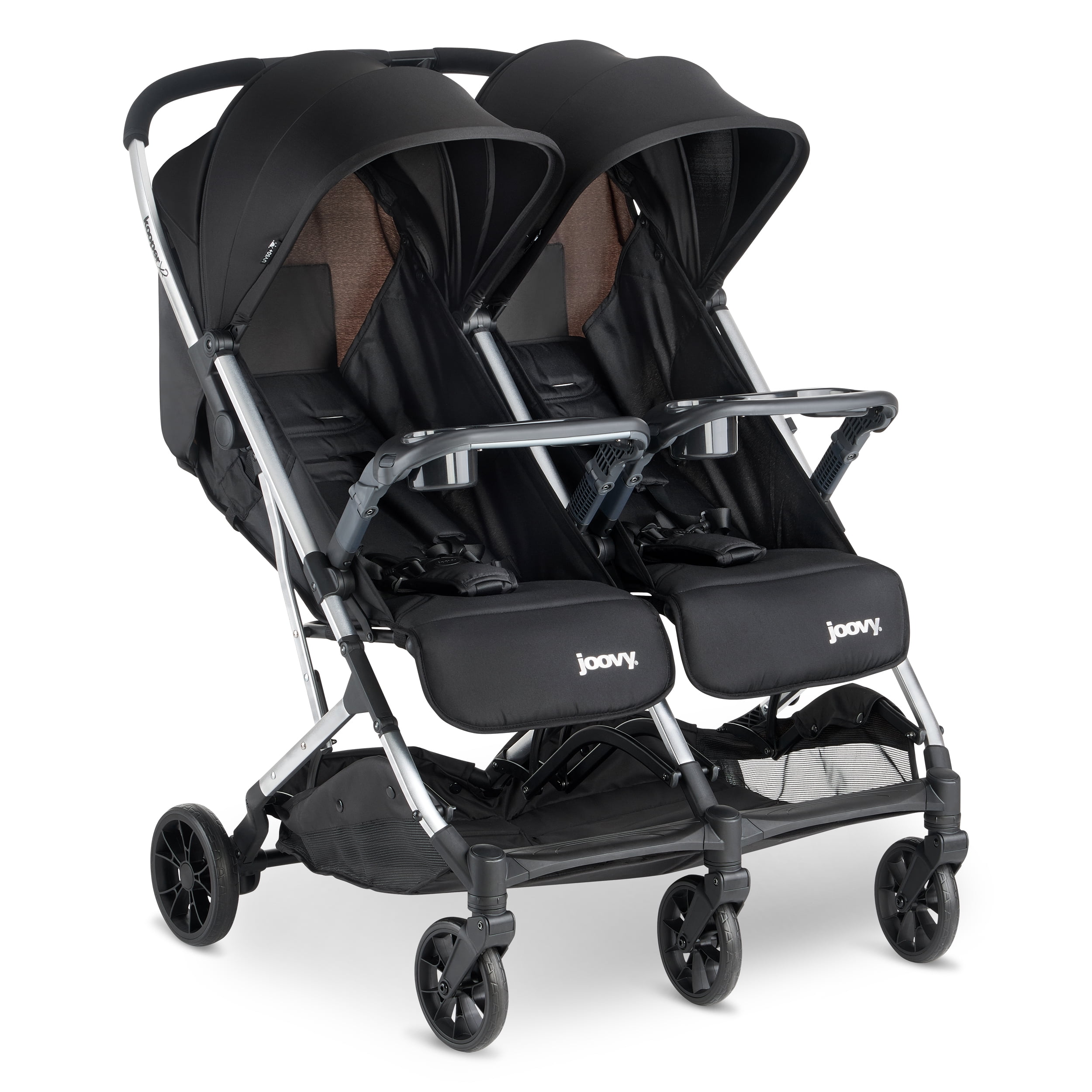 compact travel double stroller