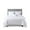 White/White, variant on Gracie Mills Mooney 500 Thread Count Embroidered Cotton Sateen Duvet Cover Set - GRACE-15349