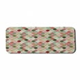 thumbnail image 1 of Abstract Computer Mouse Pad, Middle Eastern Style Traditional Geometric Shapes with Inner Dots Artisan Motif, Rectangle Non-Slip Rubber Mousepad Large, 31" x 12" Gaming Size, Multicolor, by Ambesonne, 1 of 2