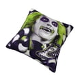thumbnail image 4 of Beetlejuice Square Pillow Case Pillow Holder Soft Decorative Pillow Sham Cushion Cases Pillowcase 18"X18", 4 of 7