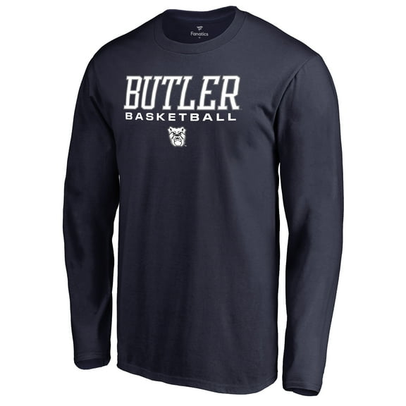 Men's Navy Butler Bulldogs Team Unity Basketball Long Sleeve T-Shirt