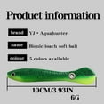 thumbnail image 3 of Mikilon fishing gear, fishing lures fishing baits, Simulated Fish Soft Bait Road Sub False Bait Soft Fish For Fishing Lovers Outdoor, multicolor, 3 of 9
