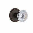 thumbnail image 5 of Grandeur Fontainebleau Crystal Door Knob with Georgetown Plate, 5 of 7