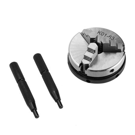 

Cergrey 3-Jaw Self-Centering Chuck Lathe Chuck High Centering For Industrial Machinery Metallurgy Electronics
