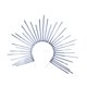 thumbnail image 4 of Halloween Halo Sun Headband Band Band Decoration Prop Novelty Head Band para vestidos de carnavales Vacunas Etapa espectáculo plata, 4 of 10