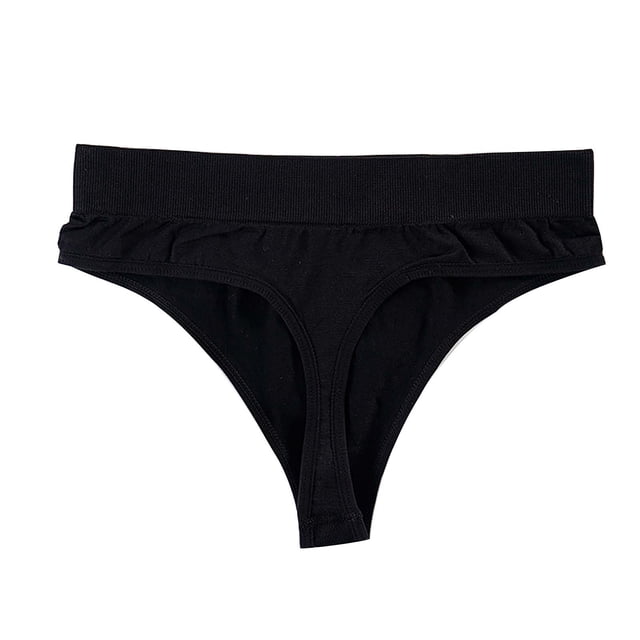 Womens High Waisted Bikini Underwear Smooth Hipster Underwear Breathable Ladies