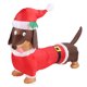 thumbnail image 1 of Perro Weiner Inflable Iluminado 1,5 Metros Dachshund Decoración Navideña Interior Al Aire Libre, 1 of 7