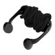 thumbnail image 3 of Clip nasal de buceo ajustable aleación de aluminio para nadar profesional con congestión nasal, con lanyard negro, 3 of 10
