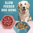 thumbnail image 4 of Slow Feeder Dog Bowl Anti-choking Puppy Food Bowl Anti-slip Pet Slow Eating Dog Dishes Puzzle Feeders for Dogs Small Medium, 4 of 8
