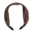 thumbnail image 3 of Unique Bargains 1 Pc Headband Shiny Silk Lace Hair Accessories for Women Purple, 3 of 5
