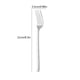 thumbnail image 5 of Set de Cubiertos de Acero Inoxidable | Juego de 4 Piezas | Cuchillo de Bistec, Tenedor, Cuchara | Acabado Pulido Espejo | Acero Inoxidable 410 | Mango Ergonómico | Cocina Occidental | Durable y, 5 of 9