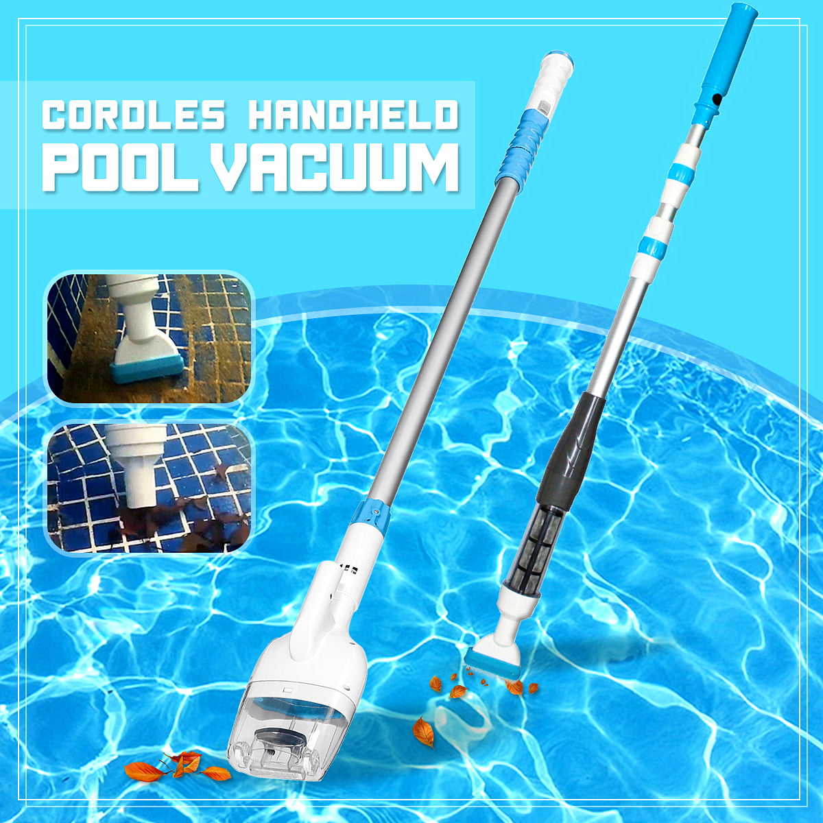 Details about   Easy to Operate Pond Vacuum Cleaner Pool Vacuum Cleaner ABS for Fountain SPA 