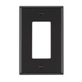 thumbnail image 1 of 0PJ26-00E 1 Gang Black Rocker GFCI Wall Plate, 1 of 1