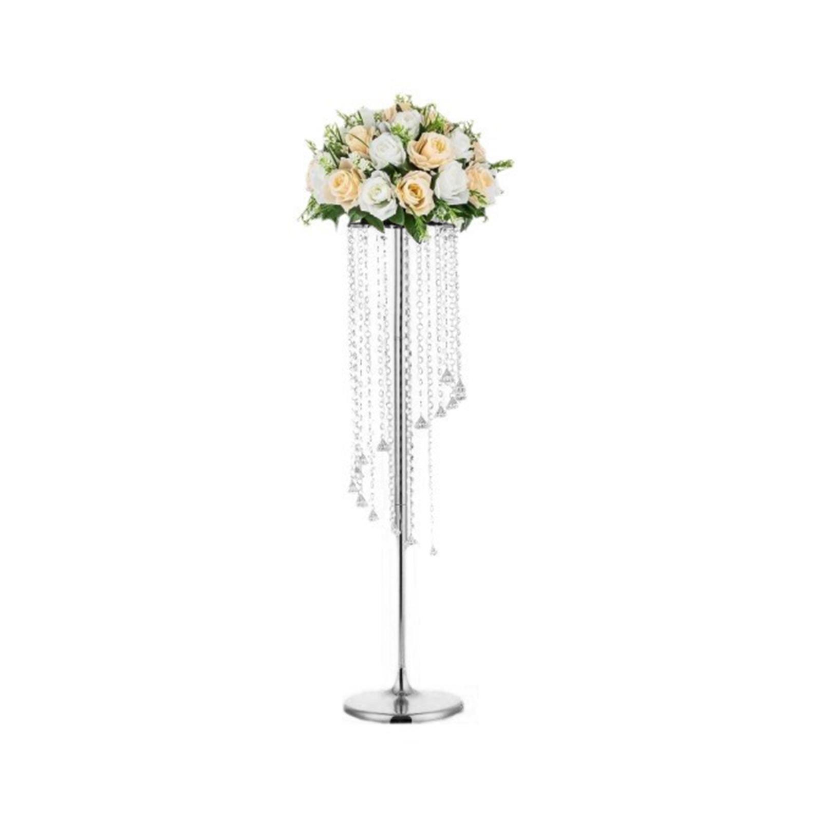 Abbraccia Wedding Flower Stand Flower Arrangement Stand for Party Anniversary Weddings 15cmx20cmx70cm