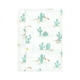 thumbnail image 3 of Hudson Baby Cotton Flannel Burp Cloths, Desert Cactus 7-Pack, One Size, 3 of 6