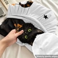 thumbnail image 4 of Twin XL Size Fitted Sheet Set - Halloween 2 Piece Bedding Sets 16" Deep Pocket Fitted Sheet with 1 Pillowcases, Horror Skull Cat Cute Ghost Pumpkins Brushed Microfiber Hotel Luxury Bed Sheets, 4 of 9