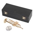 thumbnail image 2 of Mini Trombone Model, Portable Miniature Trombone Decoration Birthday Gift  For Music Lover For Home, 2 of 8