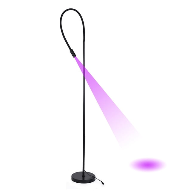 Lámpara LED De Curado De Pestañas, Luz LED De Extensión De Pestañas 5W Comodidad Mejorada Cuello De Cisne Flexible Enchufe De EE. UU. UU. 100 A 240V Para Salón De Belleza