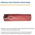 thumbnail image 4 of McKesson infectious Waste Bags - Star-Sealed Bottom, 1.6 mil - Red, 40 gal to 45 gal Capacity, 40 in x 46 in, 100 Ct, 4 of 6