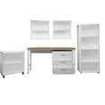 thumbnail image 4 of Manhattan Comfort Fortress 6-Piece Metal Garage Set in White, 4 of 11