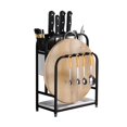 thumbnail image 1 of Étagère de Rangement de Cuisine en Acier Inoxydable - Porte-Planche à Découper et Vaisselle, 1 of 5