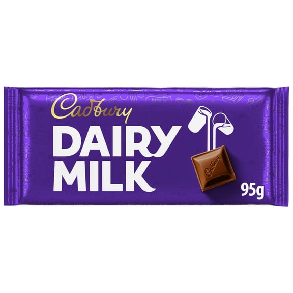 Cadbury Dairy Milk Bar 95G (R), Imported from Britain